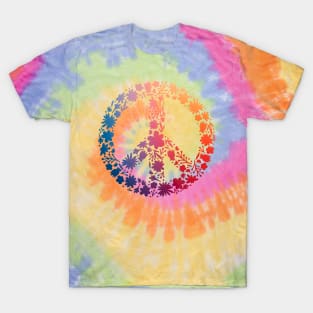 Floral Peace Sign T-Shirt